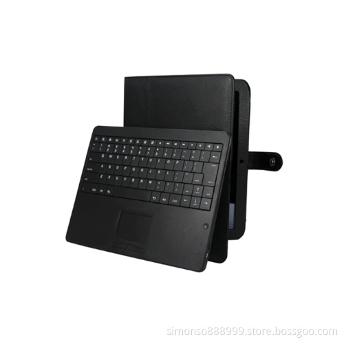 YS23 Bluetooth Keyboard with Touch Pad Folio Case for Motorola Xoom2